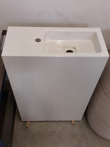 Lavabo - Matériel: Cermaique blanc - LOT 44945 - Quantité: 1pce